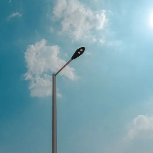 Utkarsh 8m Tubular Gi Lighting Pole