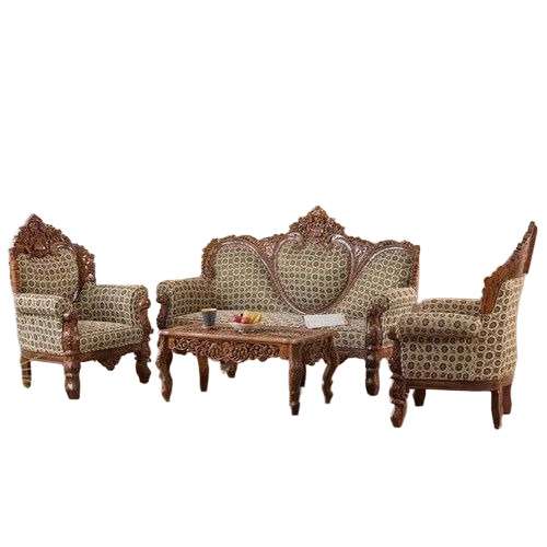 Wooden Royal Sofa Set