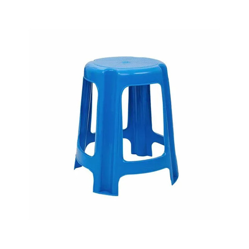Blue Italica Plastic Stool
