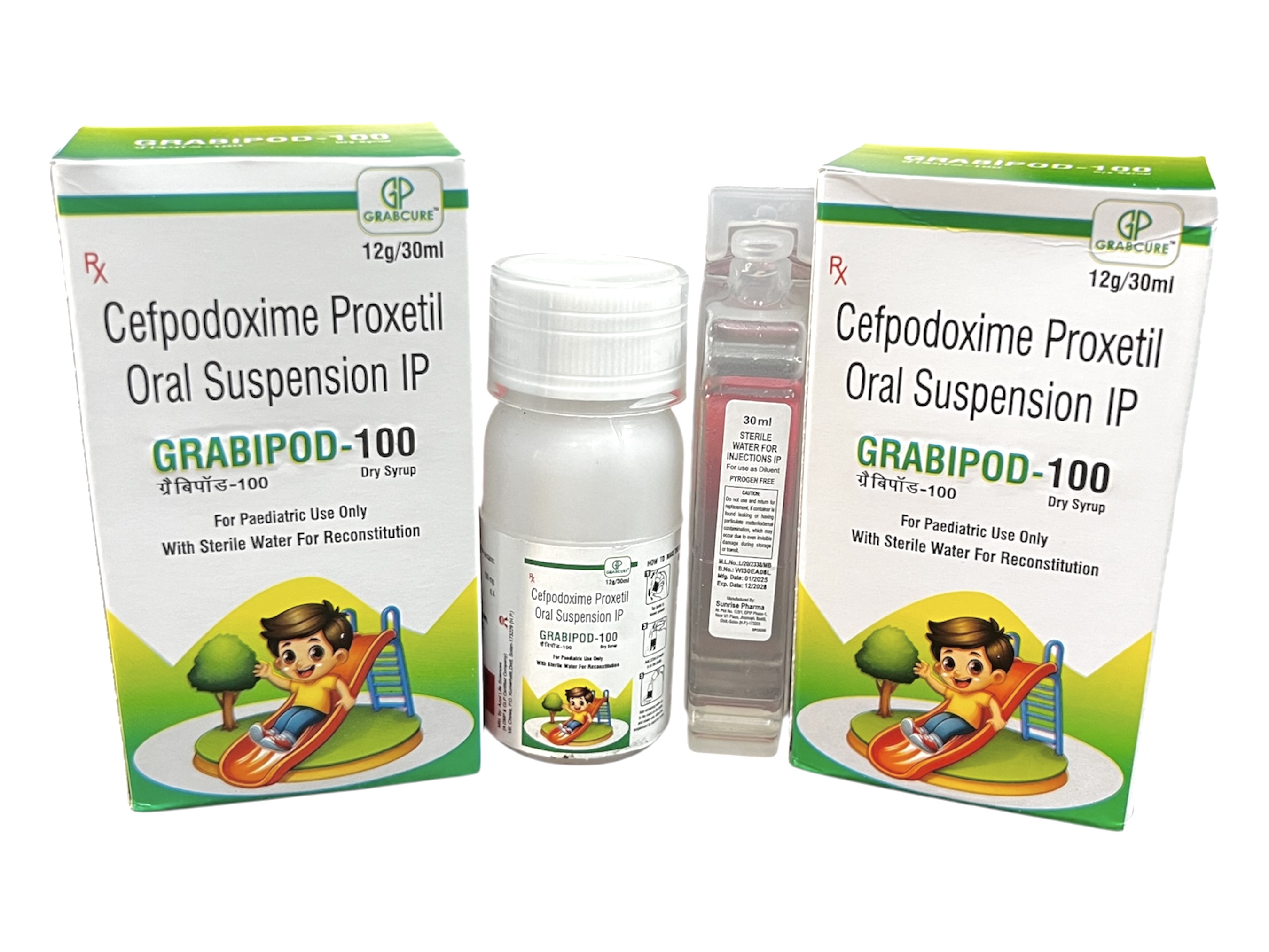 Grabipod-100 Dry Syrup
