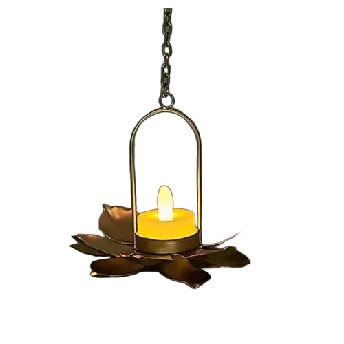 Hanging Flower Tealight Candle Holder