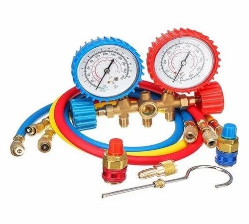 Brass Manifold With Charging Hose