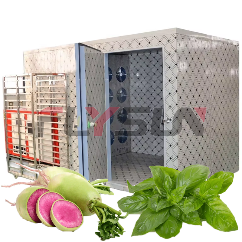 Customizable Vegetable Drying Room Vegetable Drying Equipment Radish Basil Kale Dryer