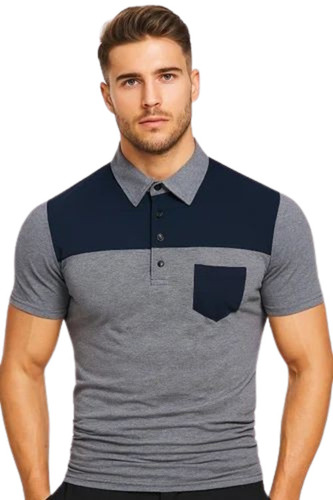 Men Collar T Shirt