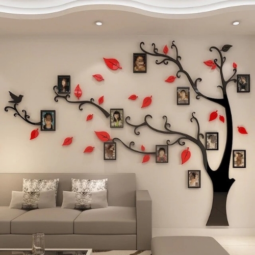 Wall Sticker 2 - Durable Multi Color Rectangle, Eco Friendly, Custom Size