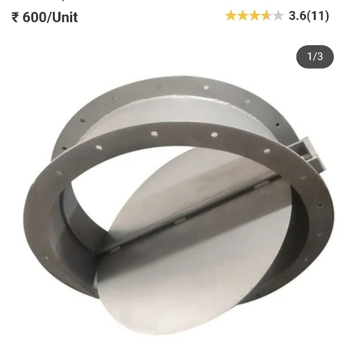 Air butterfly damper