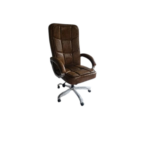 Brown Leather Office Chair