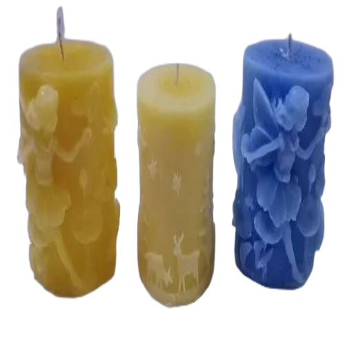 Decorative Round Candles Set