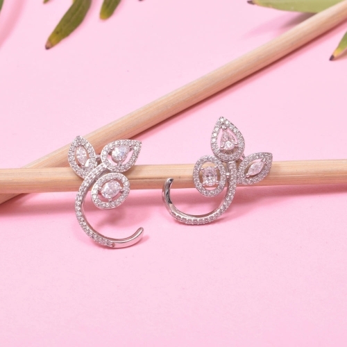 Flower Leaf Earrings