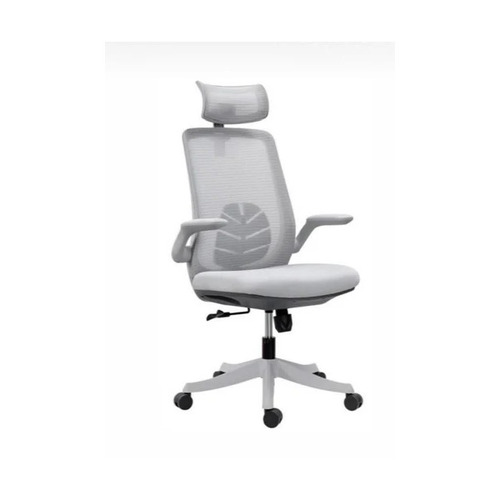Grey High Back Mesh Office Chair