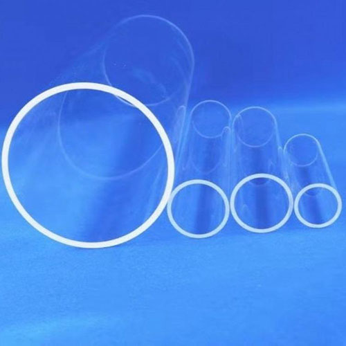 High Temperature Transparent Silica Fused Quartz Glass Tube