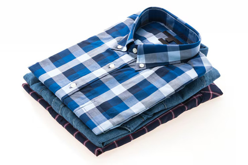Mens Check Shirts - Collar Style: Classic