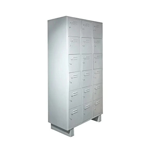 Mild Steel 18 Locker Cabinet