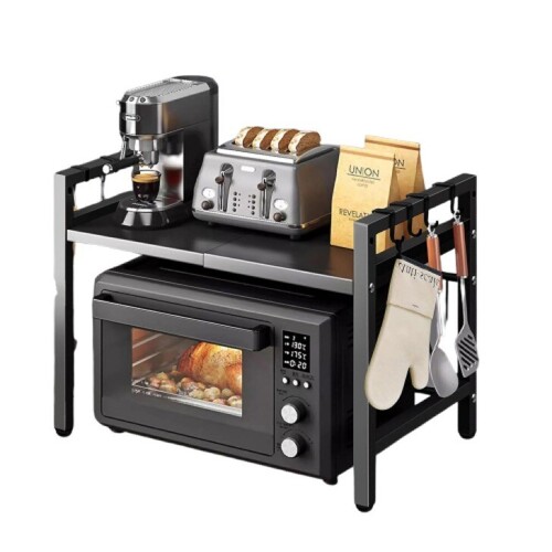 Plastic Adjustable Microwave Oven Rack
