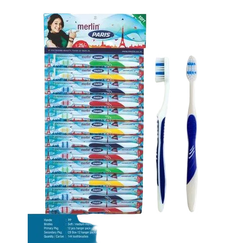 Plastic Blue Toothbrush