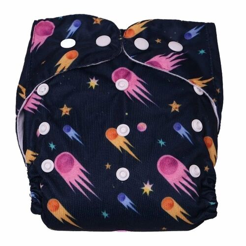 S Size Printed Baby Diaper