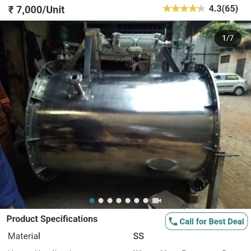 Stainless steel damper