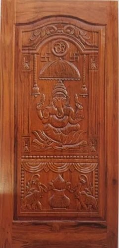 Teak Wood Carving Door