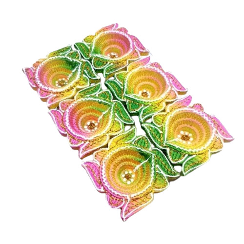 Decorative Diya Pack Of 6 - Lighting Source: Fluorescent