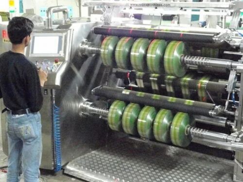 Film Slitting Machine - Color: Black