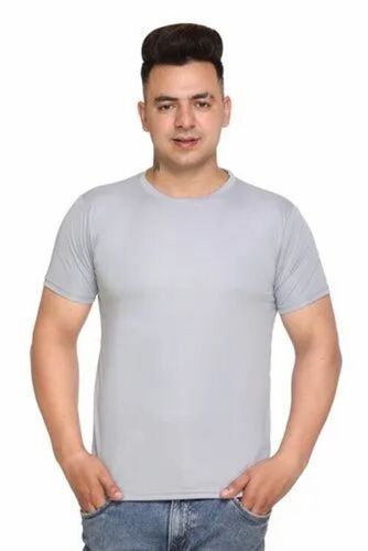 Men Casual Wear Polyester T Shirt