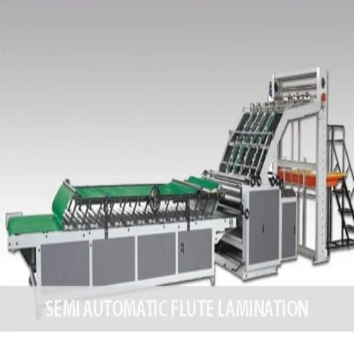 Semi Automatic Flute Lamination