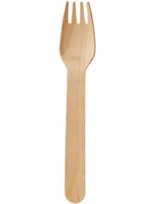 Wooden Fork - Material: 100% Natural Birchwood