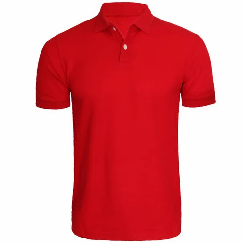 Half Sleeve Red T Shirt