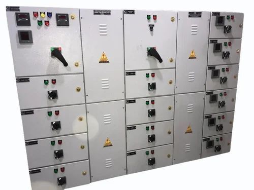 White Electrical Control Panel