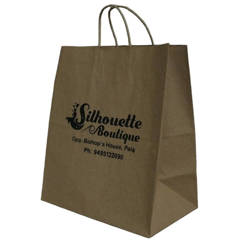 3kg Printed Brown Paper Bag
