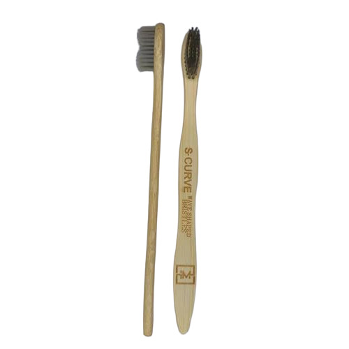 Bamboo Toothbrush Flat Handle