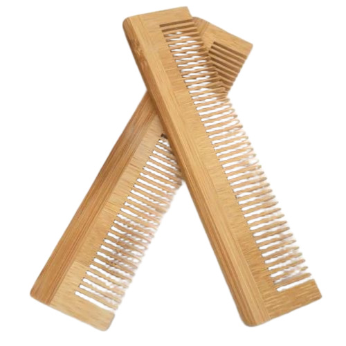 Brown Bamboo Comb