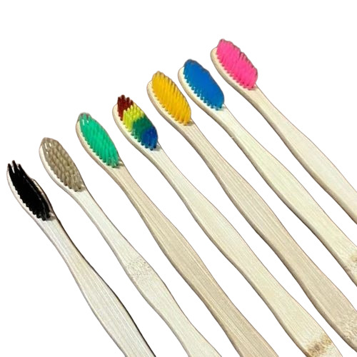 Colourful Bamboo Toothbrush
