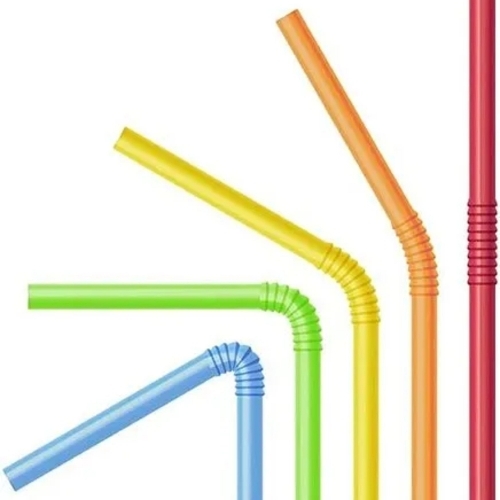 अच्छी गुणवत्ता वाली लचीली स्ट्रॉ