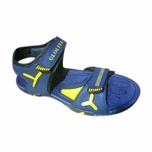 Mens Blue Pvc Sandal