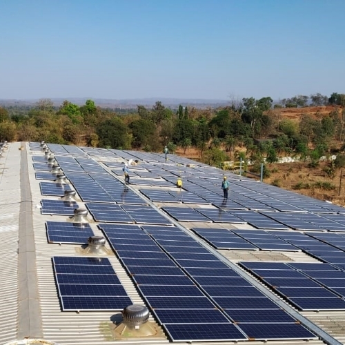 Solar On Grid Rooftop Power Plant