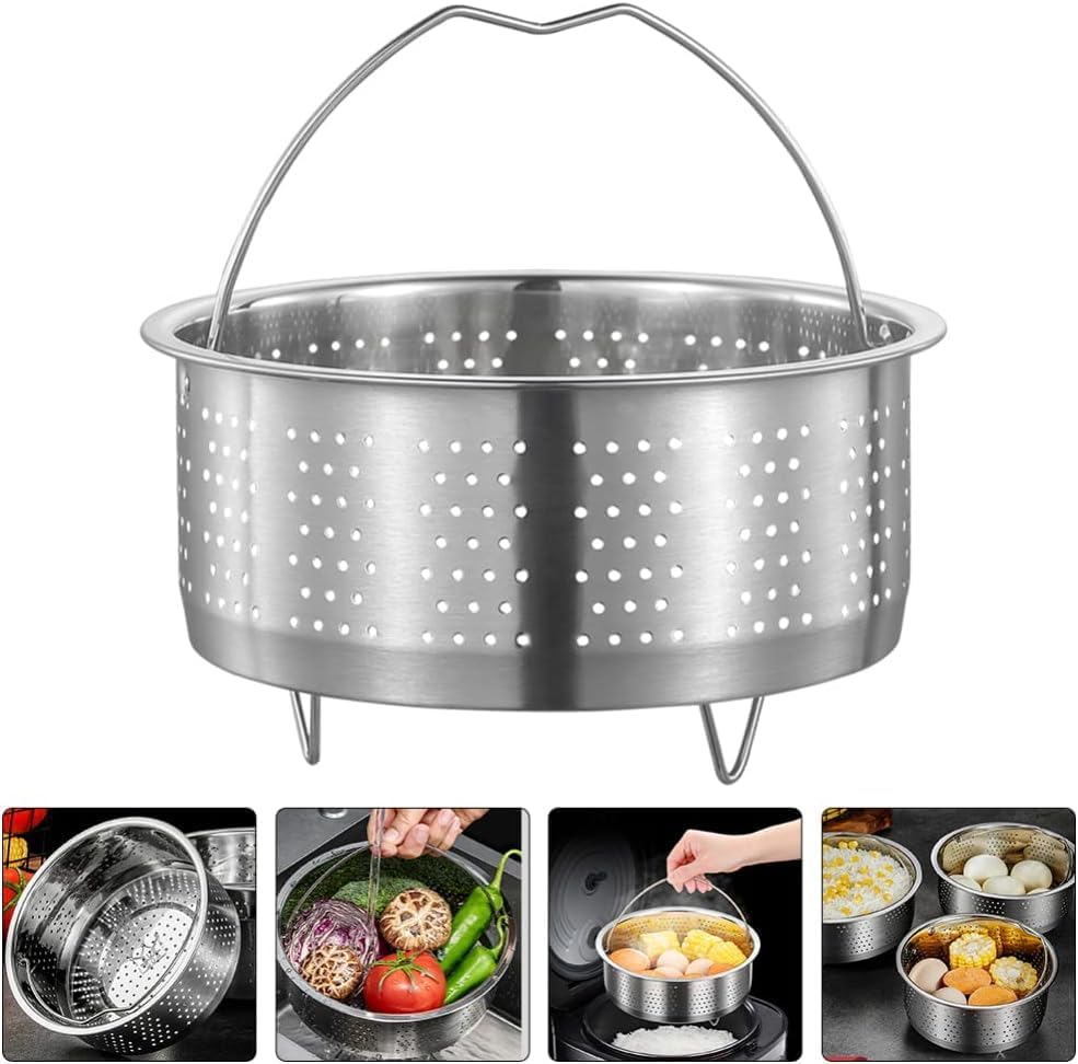 Steamer Basket Metal Insert Steaming Rack - Application: Kitchen