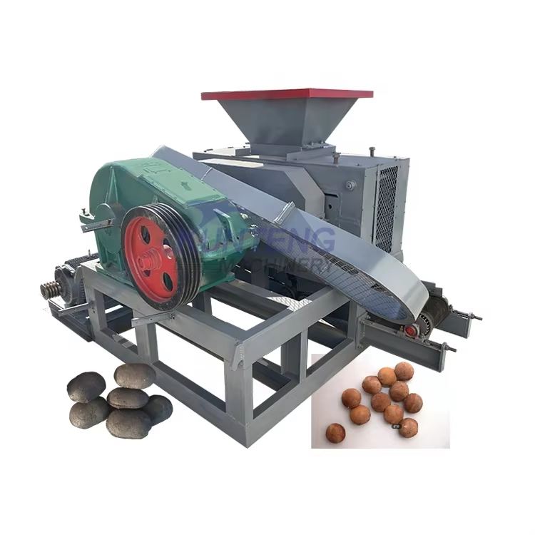 High-Pressure Coal Powder Ball Press Roll Coal Ball Forming Machine - Operating Type: Automatic