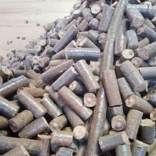 Round Biomass Briquette