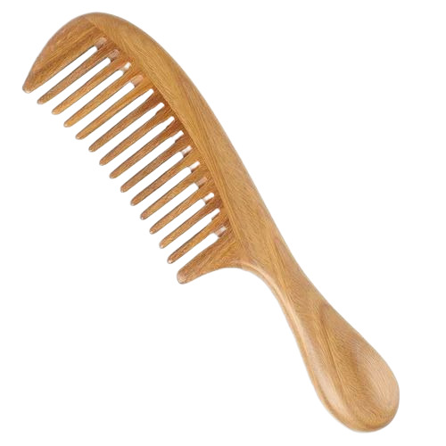 Wooden Handle Hair Comb