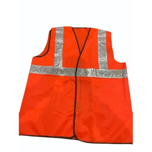Polyester Sleeveless Safety Jacket