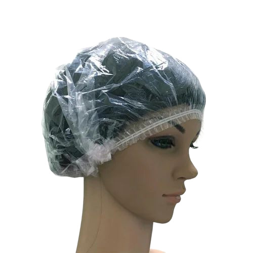 Transparent Disposable Shower Cap