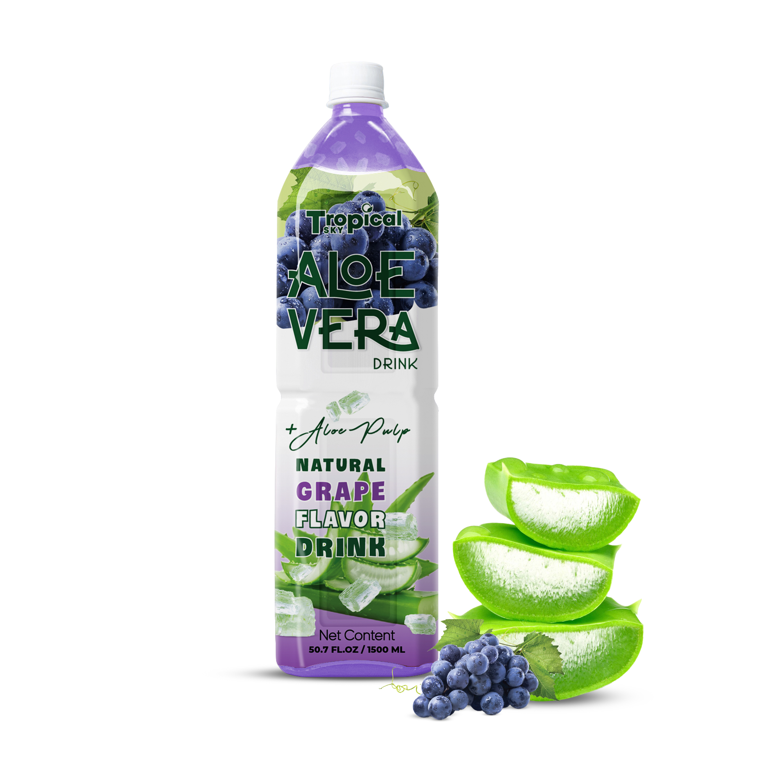 1500ml Bottle Aloe Vera Juice with pulp