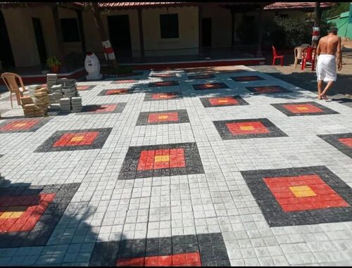 Parking Tiles - Pattern: Square Edge