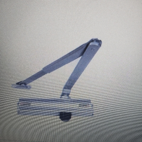 Aluminium door closer