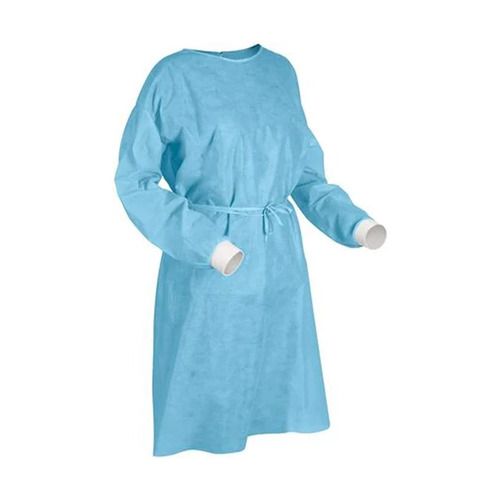 Blue Disposable Surgical Gown