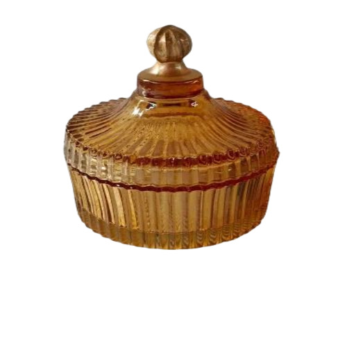 Glass Candle Holder
