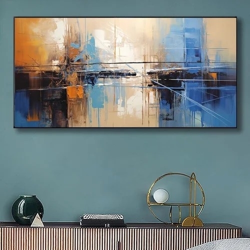 Handmade Acrylic Abstract Painting