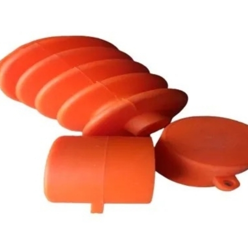 Orange Silicon Bellows Caps