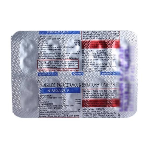 Pharmaceutical Nimpidase Tablet 